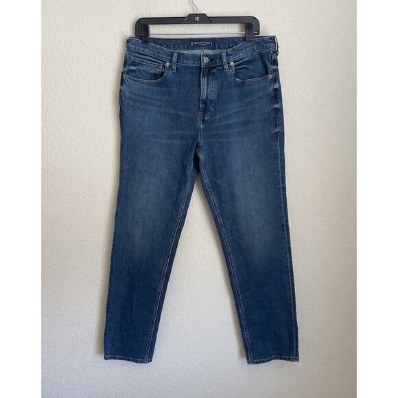 Everlane Other - Everlane Jeans Men's 33x32 Blue Cotton Denim Relaxed Straight Fit Work Casual